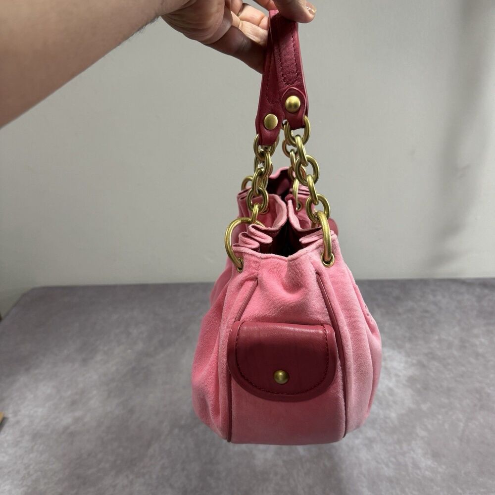 Vintage Y2K Juicy Couture Velour "Once Upon a Time" Purse Bag Pink Fairy NWOT - Picture 6 of 16